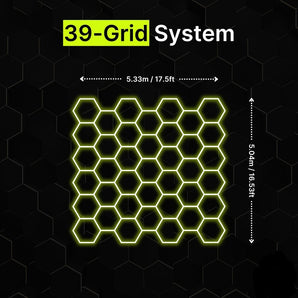 39-GRID Mini Hexagrid LED Lighting System