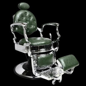 Crown Comfort Olive premium barber chair