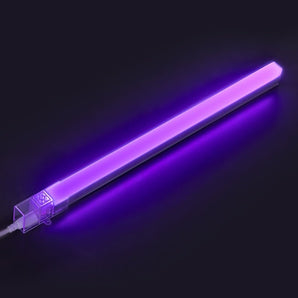 Purple/pink LED light bar for hexagrid lighting