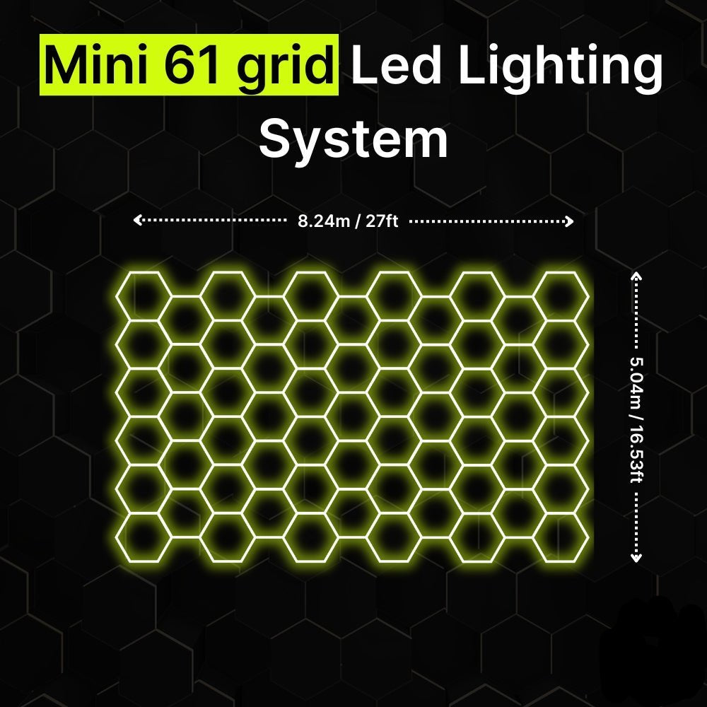 61-GRID Mini Hexagrid LED Lighting System
