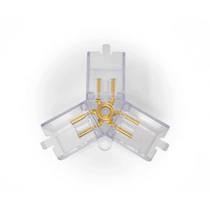 Y Connector for hexagrid LED lighting