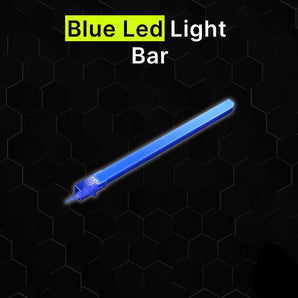 Blue LED light bar for hexagrid lighting