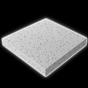 Composite rubber gym floor mat - interlocking tiles