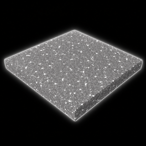 Composite rubber gym floor mat - interlocking tiles