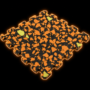 High-density EVA foam gym floor mat