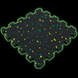 High-density EVA foam gym floor mat