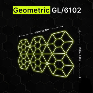 Geometric LED grid light GL/6102
