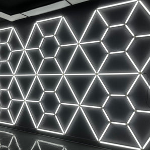 Geometric LED grid light GL/6102