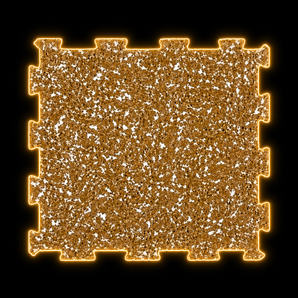 Interlocking rubber gym flooring roll