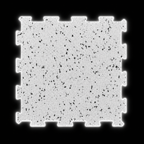 Interlocking rubber gym flooring roll