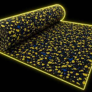 Premium rubber gym flooring roll