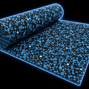 Premium rubber gym flooring roll
