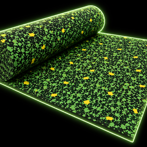Premium rubber gym flooring roll