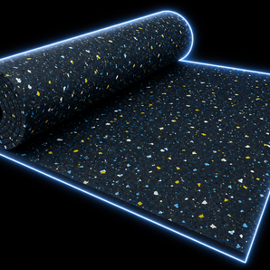 Premium rubber gym flooring roll