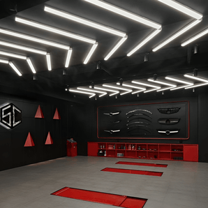 Wide individual arrow LED light