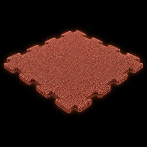 Interlocking garage floor tile