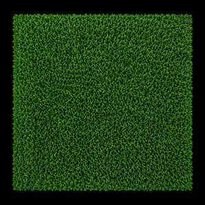 Artificial composite lawn turf - Green
