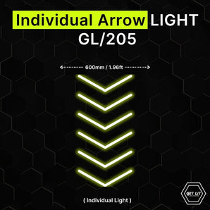 Individual arrow LED light